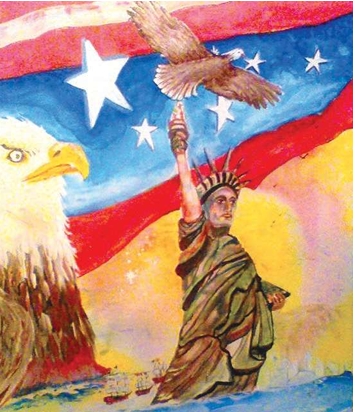 Lady Liberty<br />
By William Shepherd<br />
VA Medical Center — El Dorado, Kan.